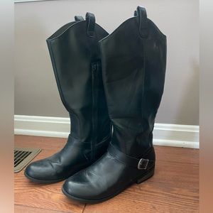 Black Target Boots